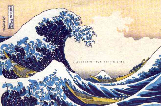 a postcard from martin sims